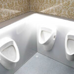 GAMO FTT460 Retro toiletwagen urinoirs met LED sfeerlicht