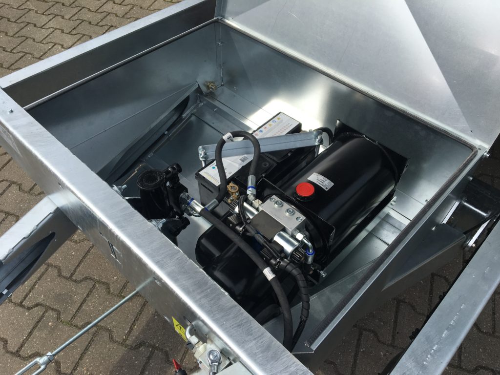 TwinTrailer TT35-35 - 352-192 - 3500kg de pomp unit en accu