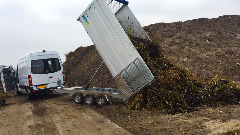 TwinTrailer TR35-40 - TridaX - 402x192 - 3500kg gekipt
