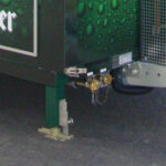 Fahnenbruck Party Mini Cooler tapwagen koelwagen steunpoten
