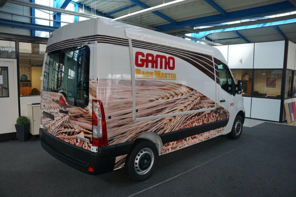 GAMO Back-Master 280 bakkersverkoopwagen met zijklep gesloten