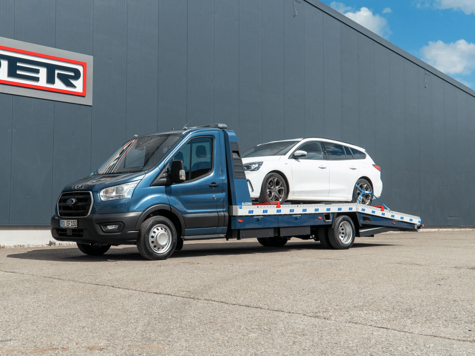 ALGEMA FIT-ZEL oprijwagens op Ford Transit - Afbeelding 3