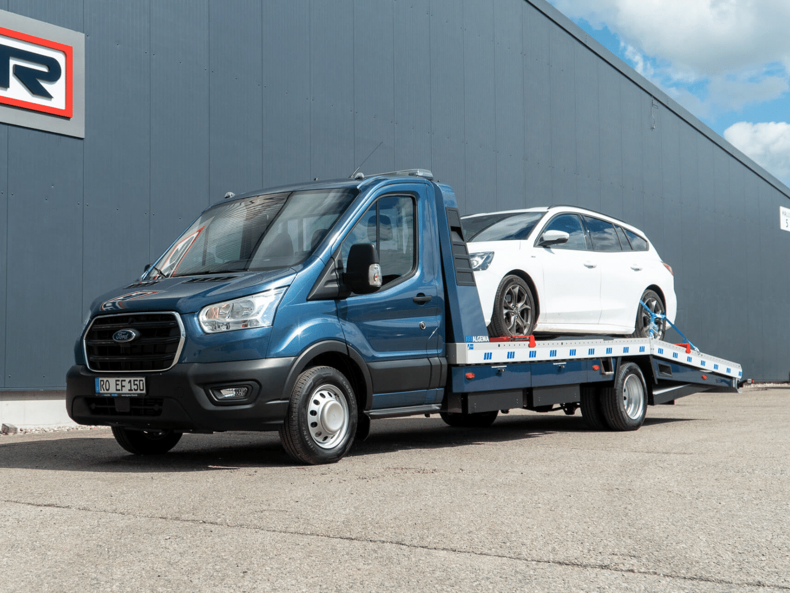ALGEMA FIT-ZEL oprijwagens op Ford Transit - Afbeelding 5