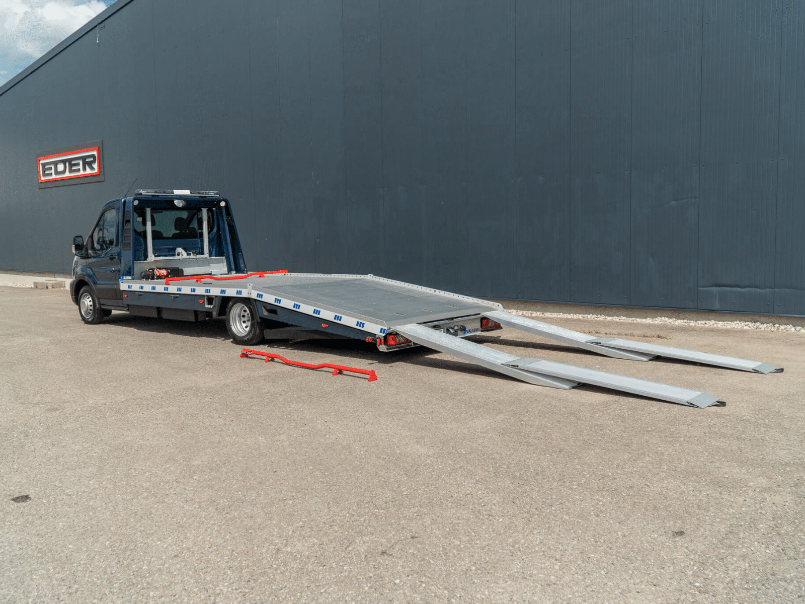 ALGEMA FIT-ZEL oprijwagens op Ford Transit - Afbeelding 2