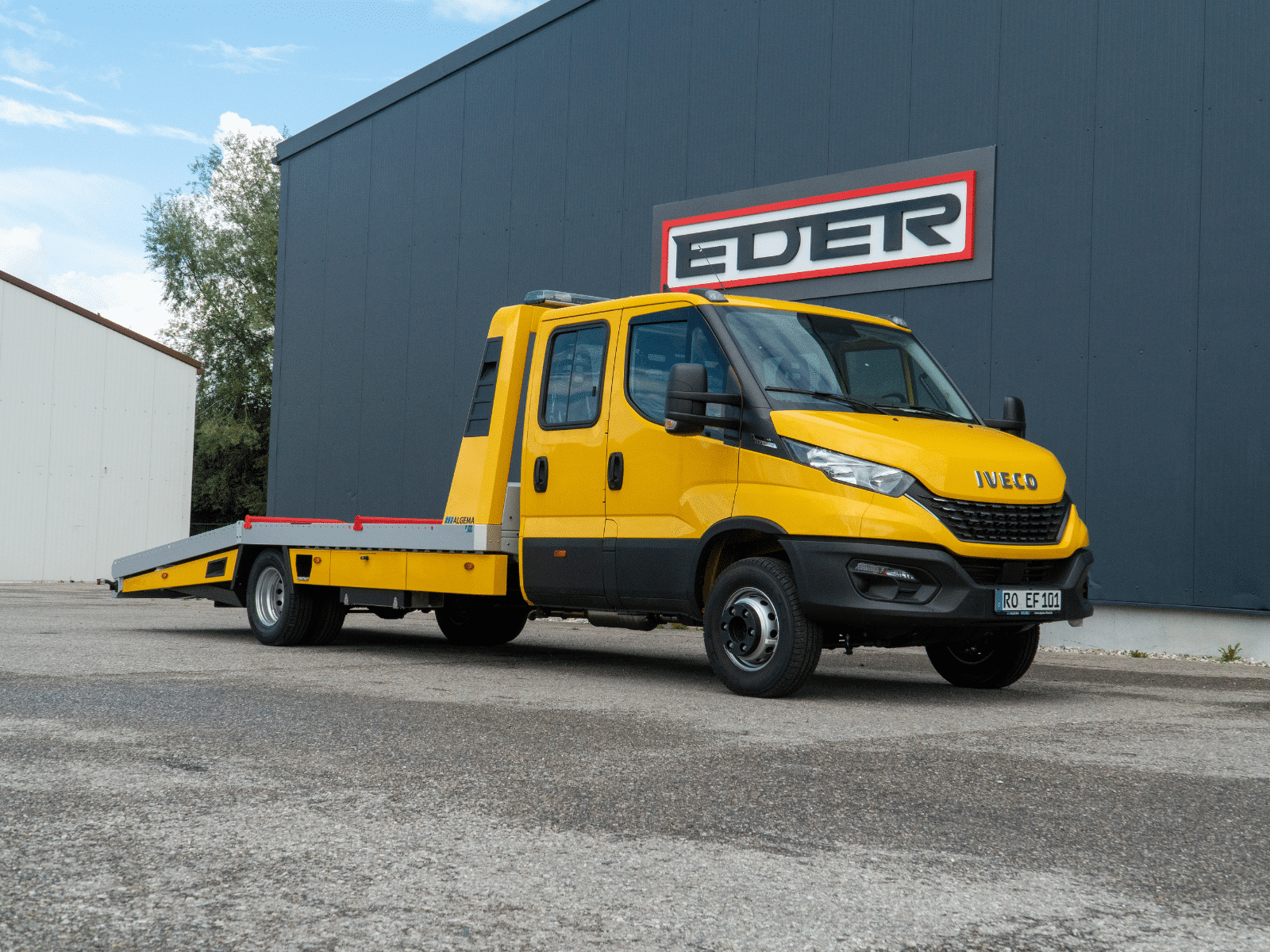 ALGEMA FIT-ZEL oprijwagens op Iveco Daily - Afbeelding 10