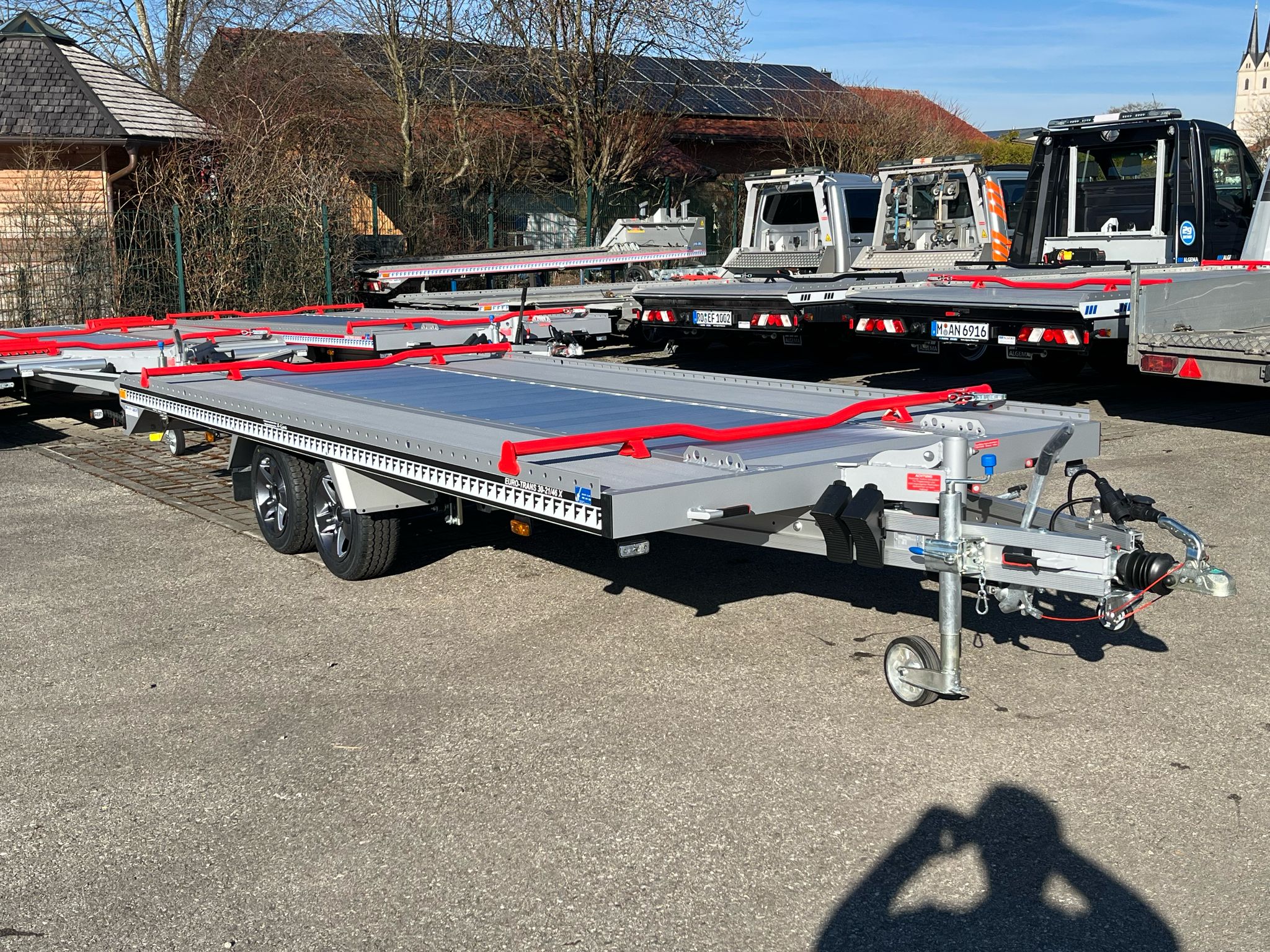 De Euro-Trans 30-21/46X, onze iets langere compacte aluminium autotransporter