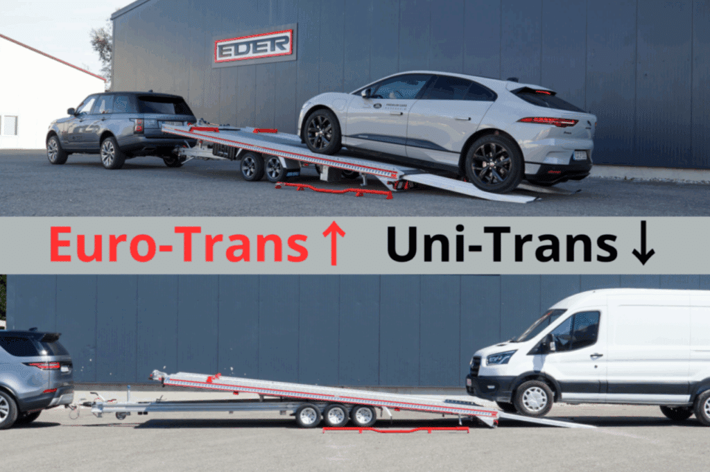 Vergelijking 2 of 3 assige aanhangwagen