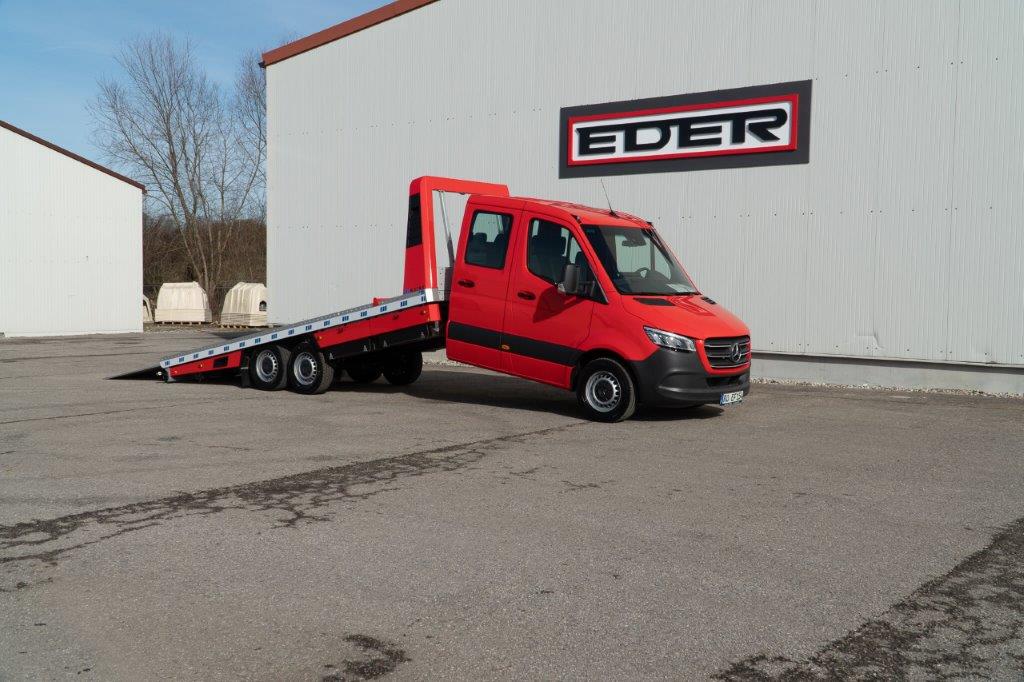 ALGEMA FIT-ZEL oprijwagen op Mercedes-Benz Sprinter - Afbeelding 2