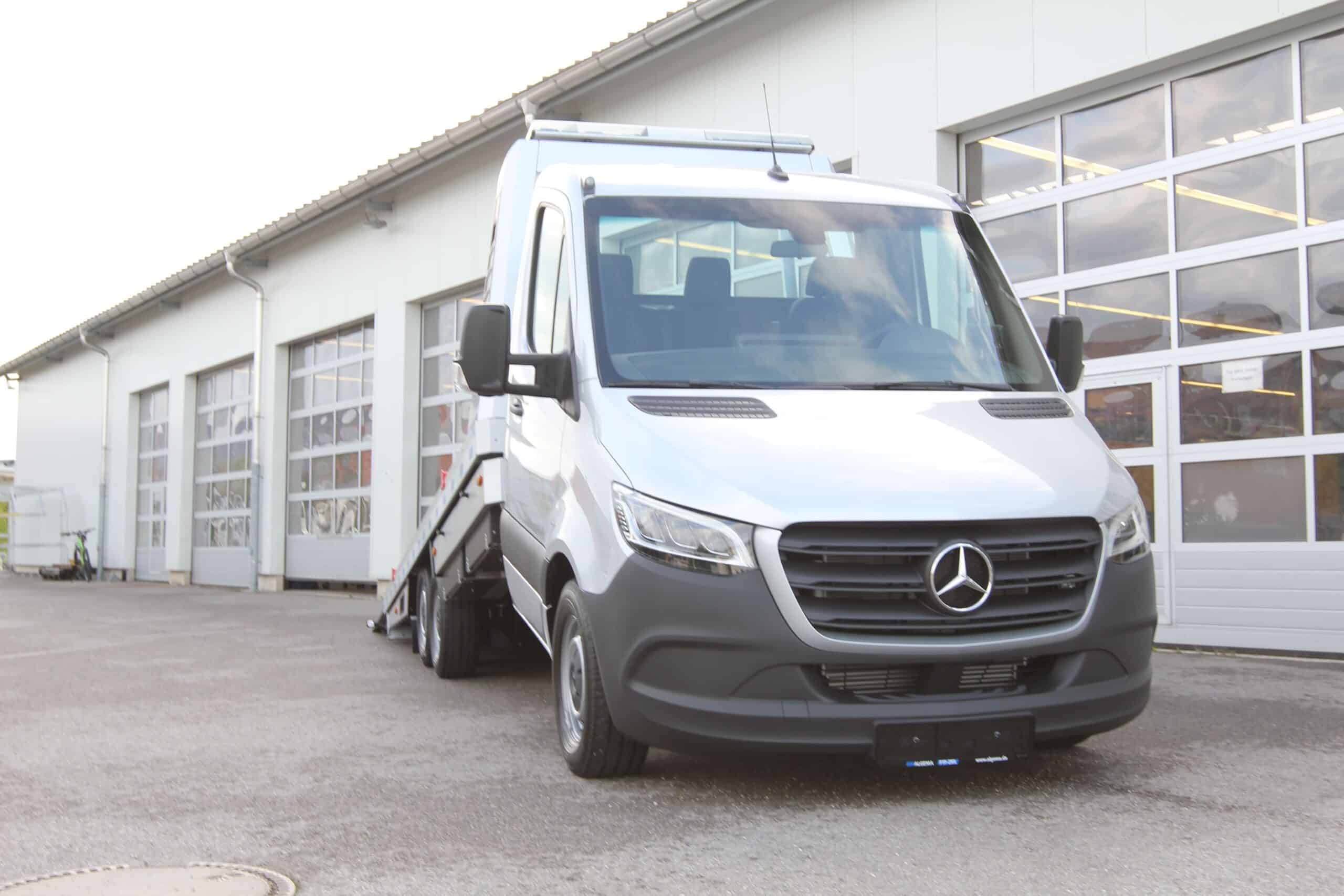 ALGEMA FIT-ZEL oprijwagen op Mercedes-Benz Sprinter - Afbeelding 9