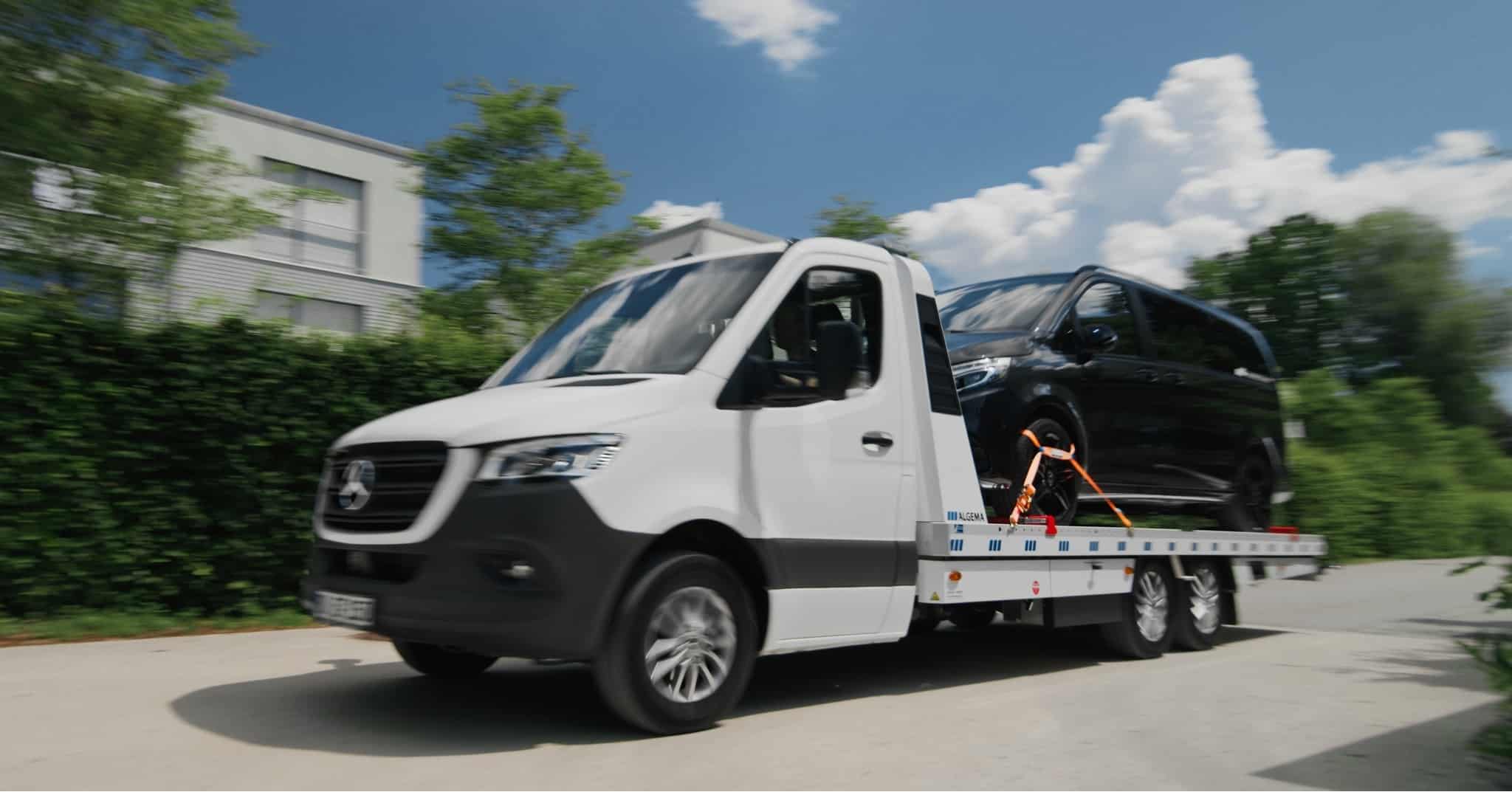 ALGEMA FIT-ZEL oprijwagen op Mercedes-Benz Sprinter - Afbeelding 8