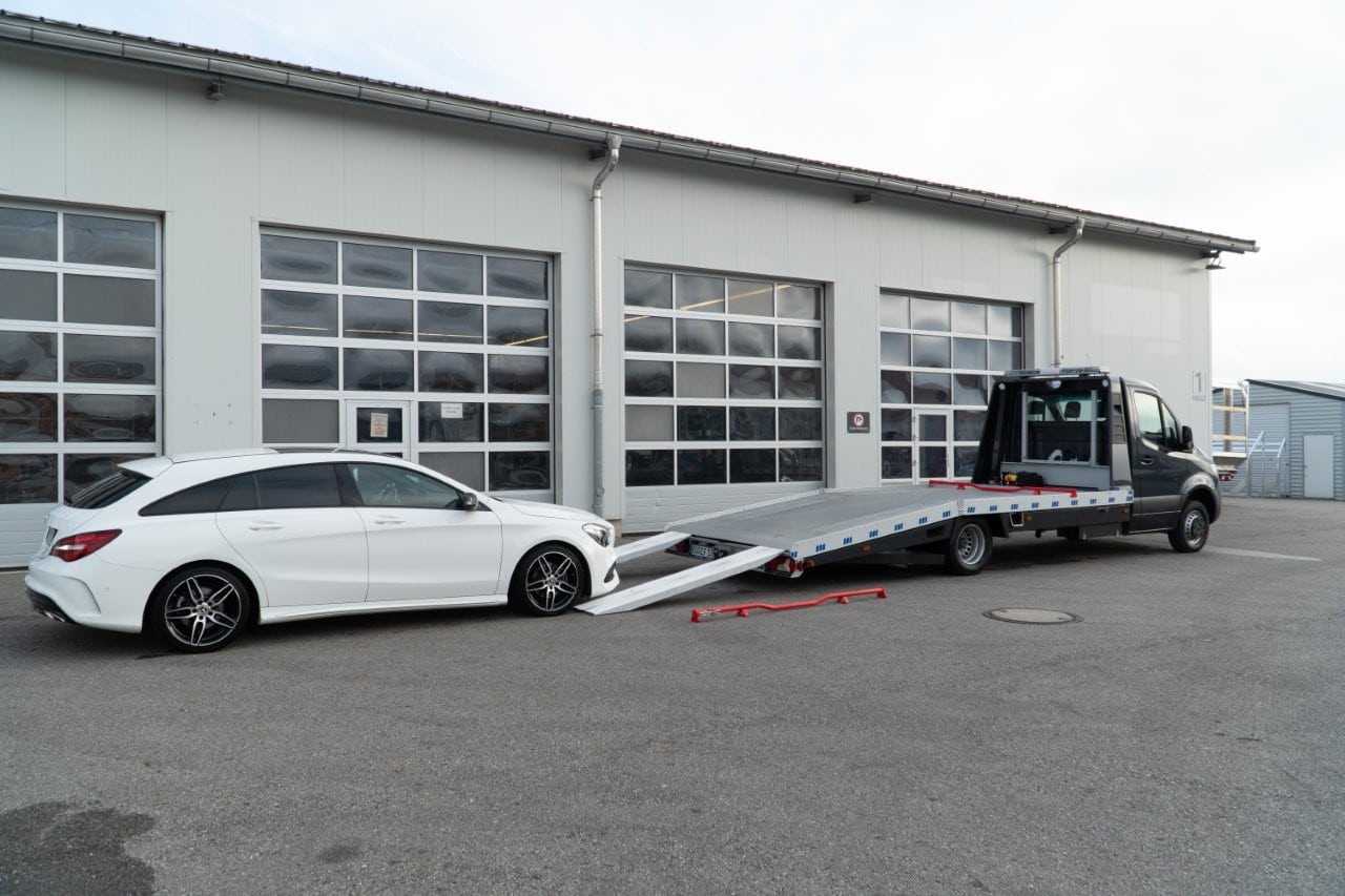 ALGEMA FIT-ZEL oprijwagen op Mercedes-Benz Sprinter - Afbeelding 17