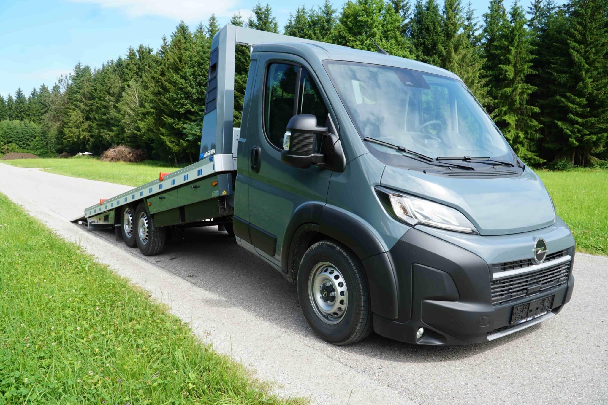 ALGEMA FIT-ZEL oprijwagens op Opel Movano, Fiat Ducato, Citroën Jumper, Peugeot Boxer, Toyota Proace Max