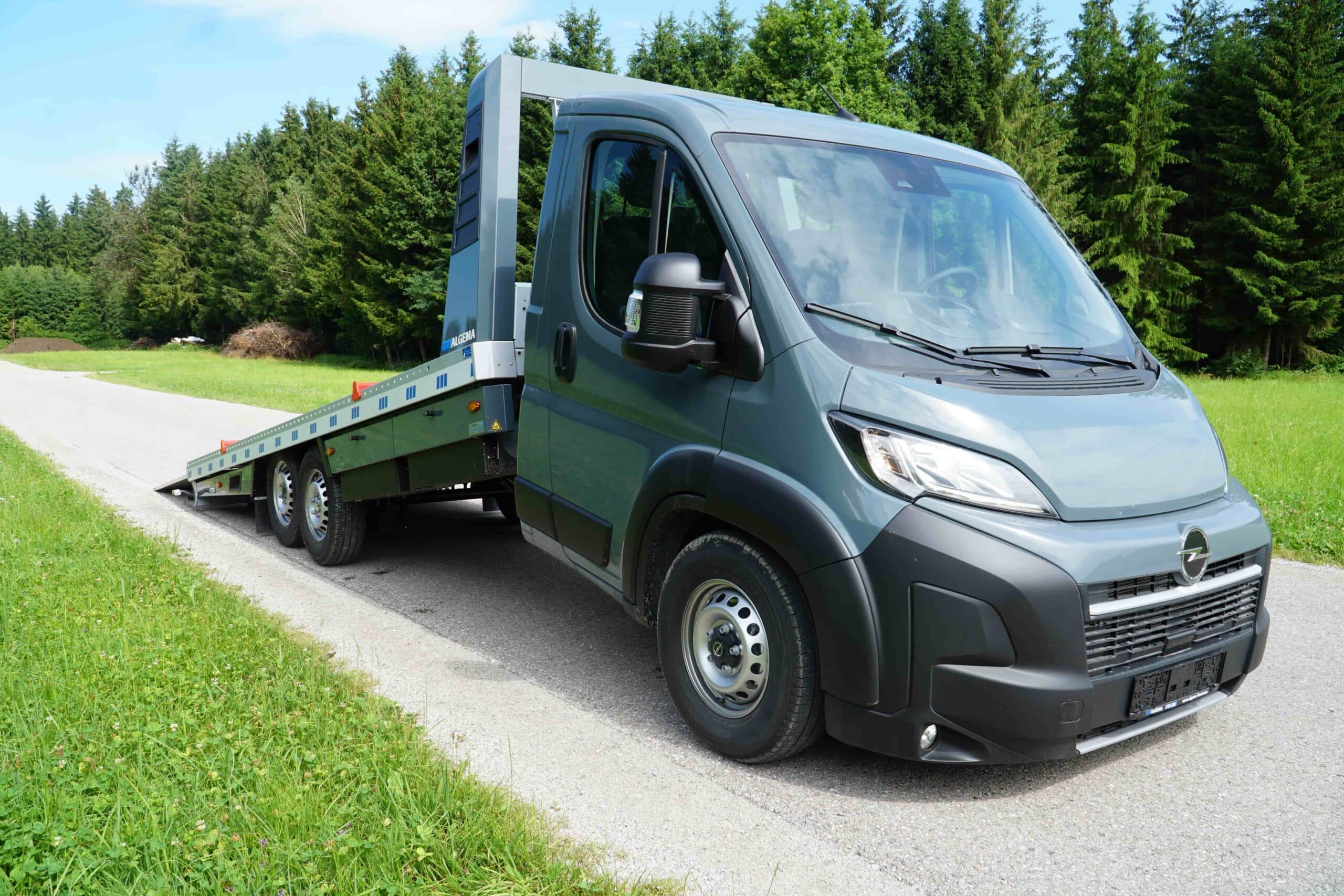 ALGEMA FIT-ZEL oprijwagens op Opel Movano, Fiat Ducato, Citroën Jumper, Peugeot Boxer, Toyota Proace Max