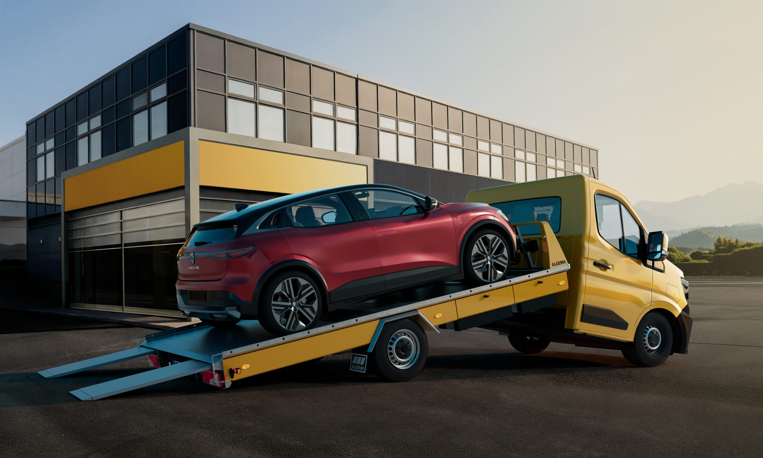 ALGEMA FIT-ZEL oprijwagens op Renault Master - Afbeelding 2