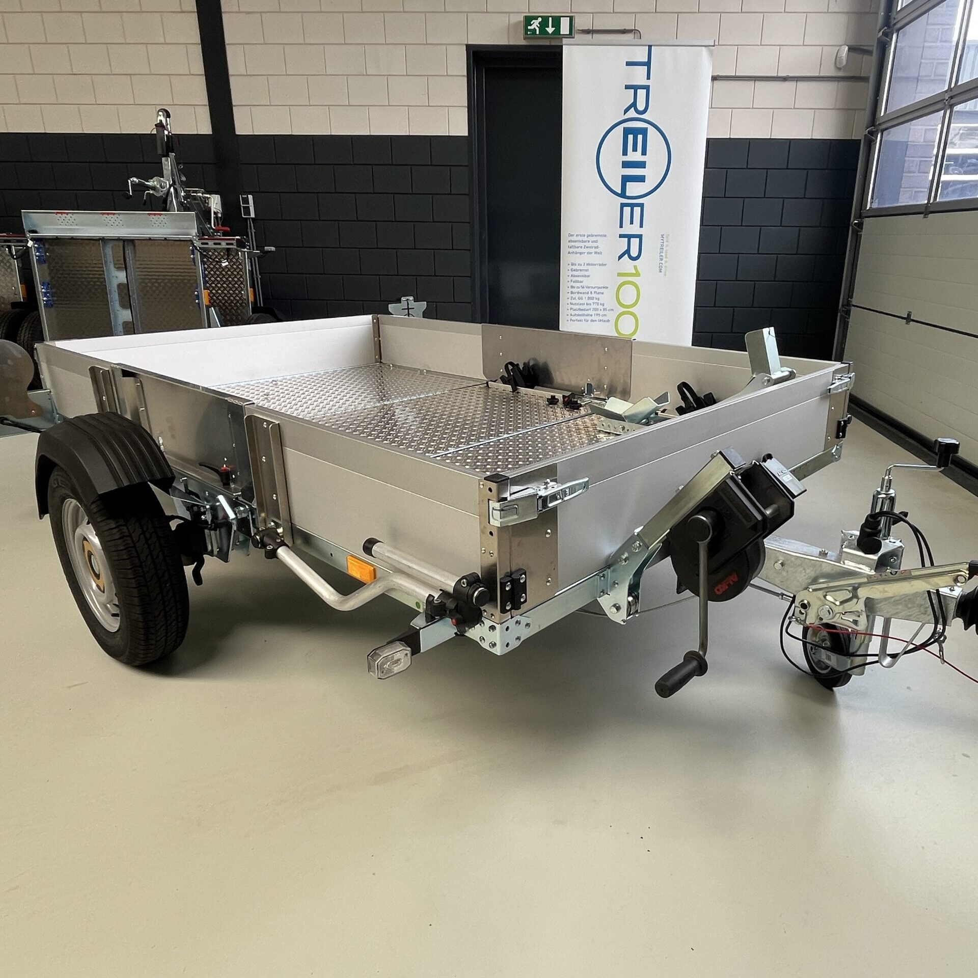 Treiler aluminium zijborden