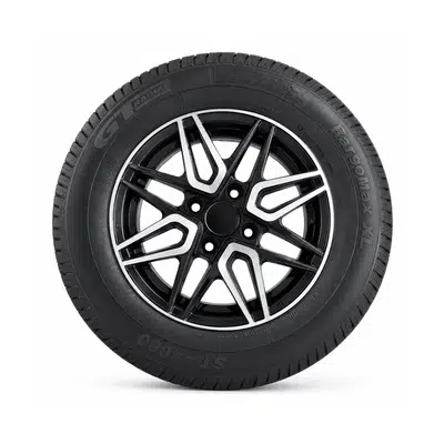 Lichtmetalen velg Treiler 8 spaaks bi-color