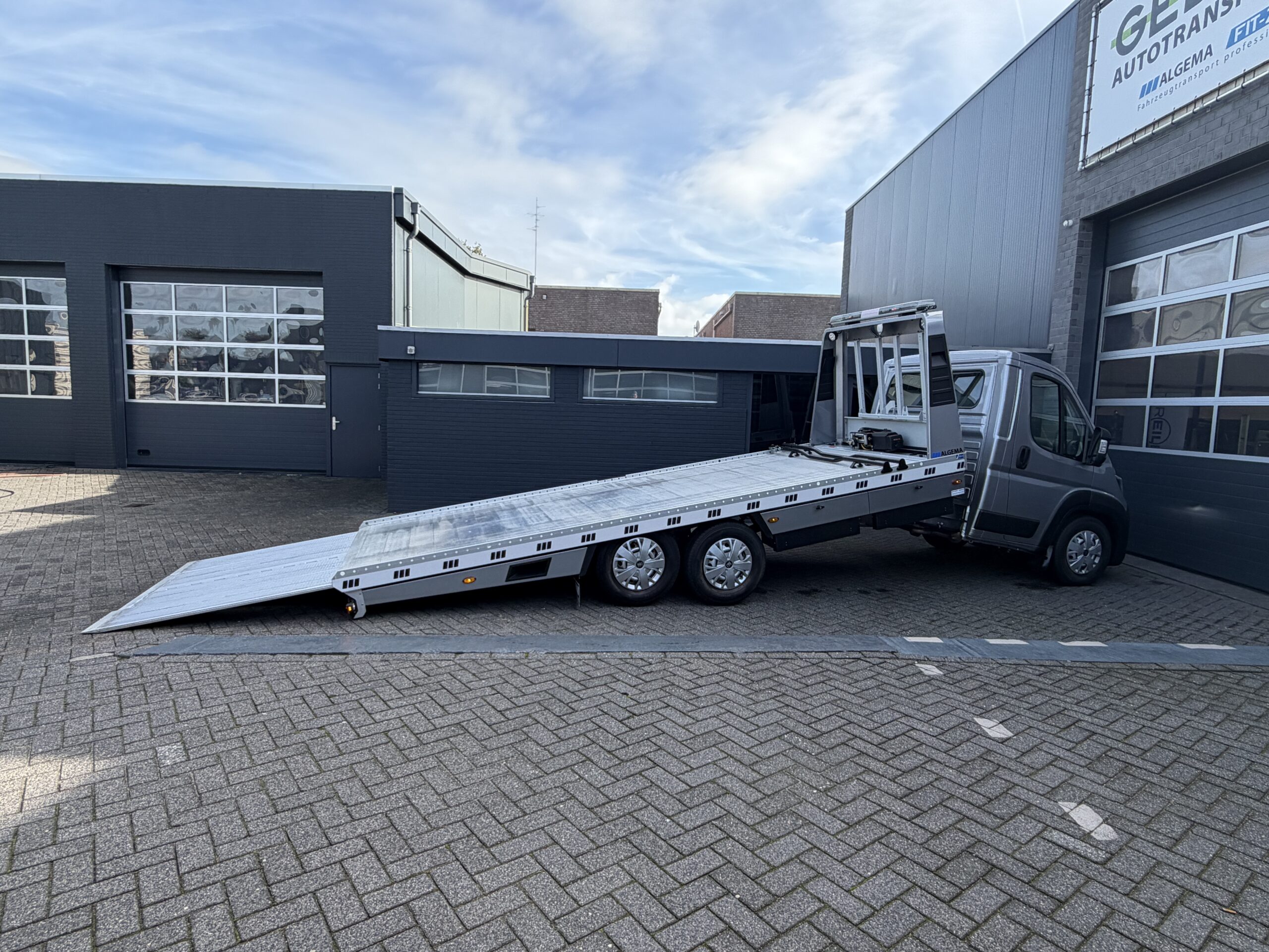 Fiat Ducato Blitzlader 2 oprijwagen