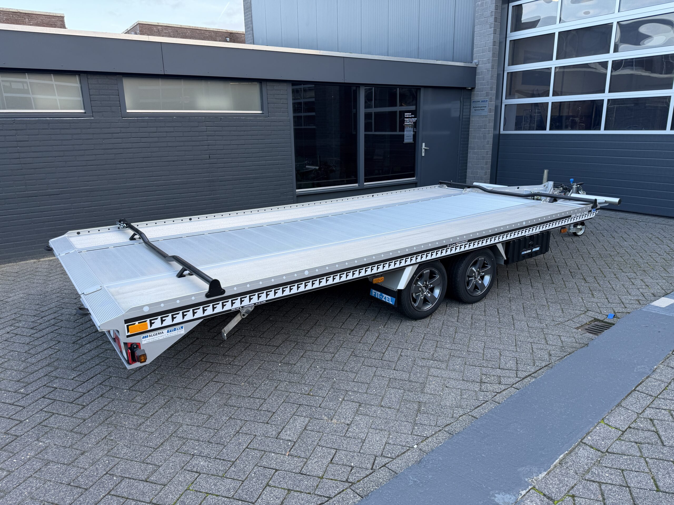 ALGEMA FIT-ZEL EURO-TRANS 35-21/48X doorlaad aanhangwagen voor Blitzlader 2 - Afbeelding 13