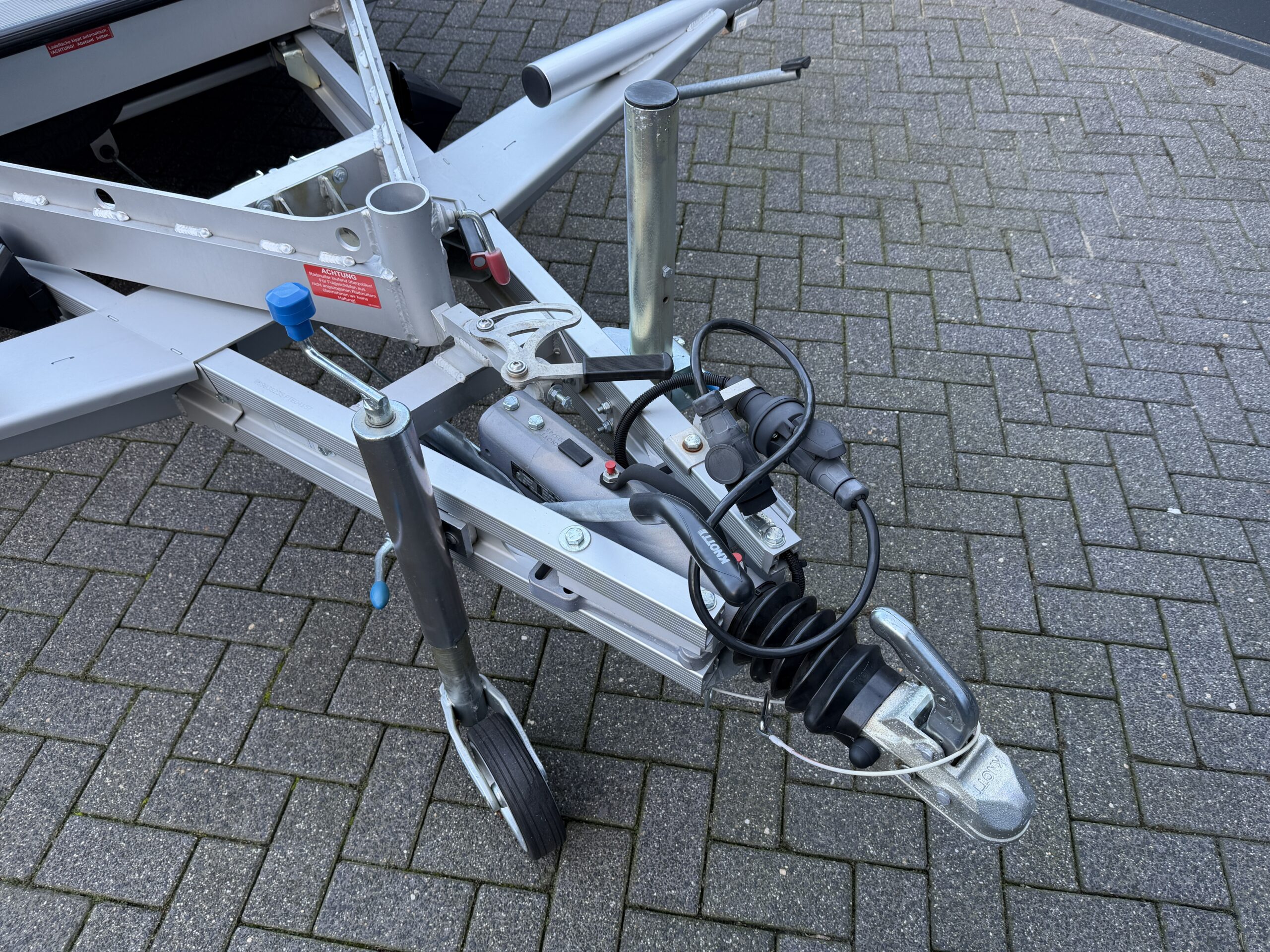 ALGEMA FIT-ZEL EURO-TRANS 35-21/48X doorlaad aanhangwagen voor Blitzlader 2 - Afbeelding 9