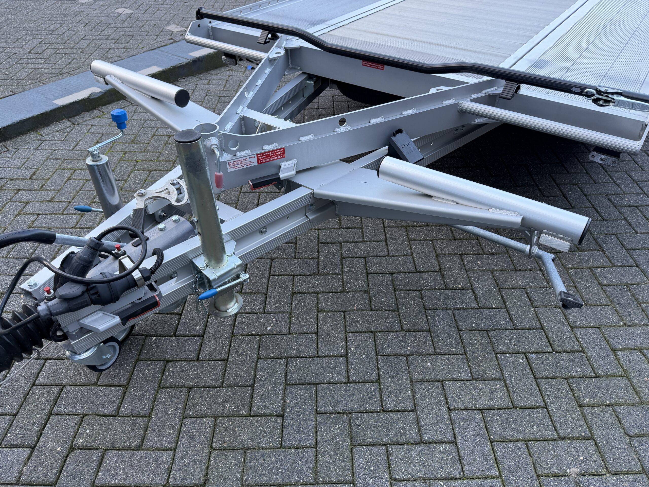 ALGEMA FIT-ZEL EURO-TRANS 35-21/48X doorlaad aanhangwagen voor Blitzlader 2 - Afbeelding 8