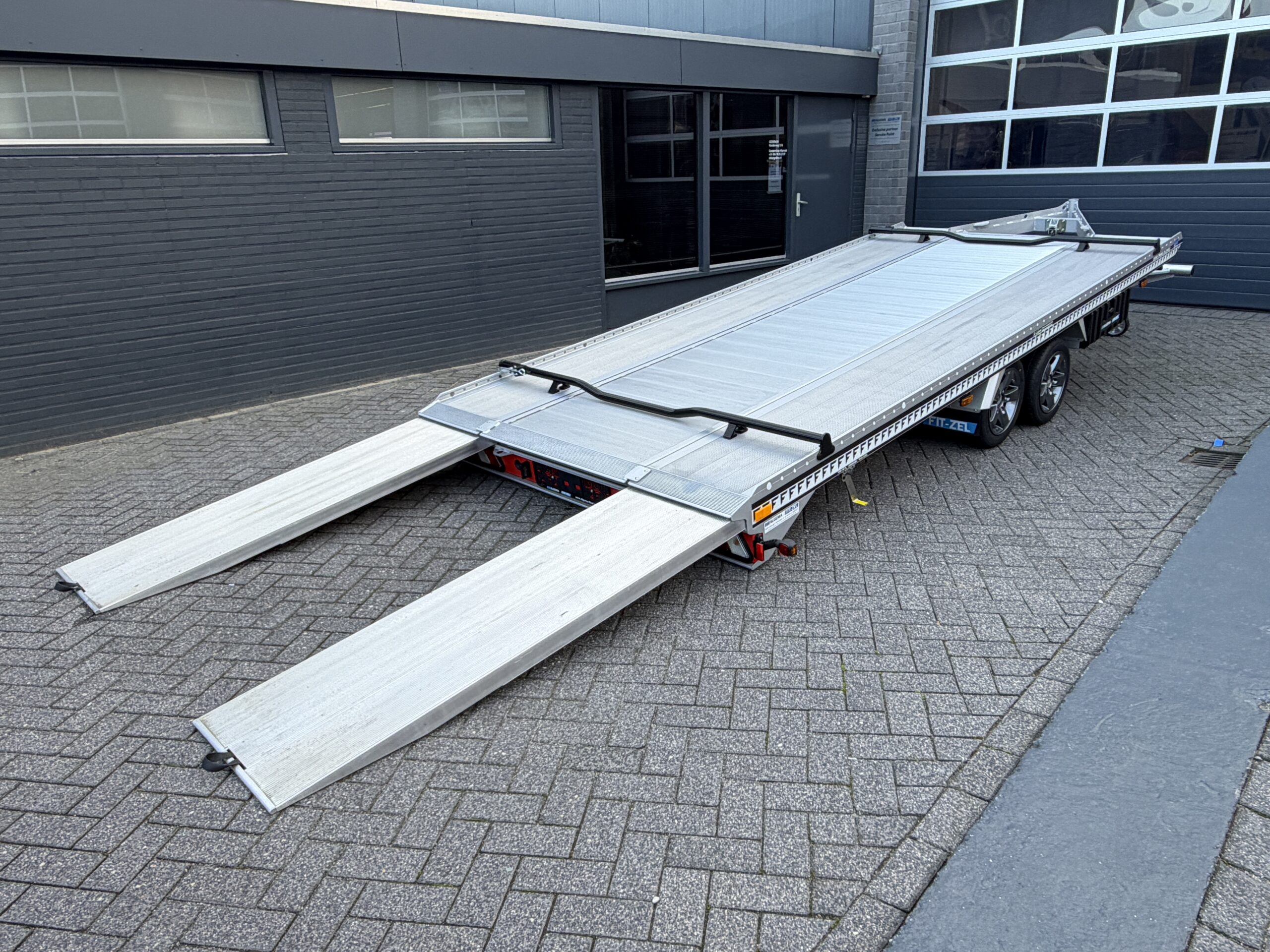ALGEMA FIT-ZEL EURO-TRANS 35-21/48X doorlaad aanhangwagen voor Blitzlader 2 - Afbeelding 6