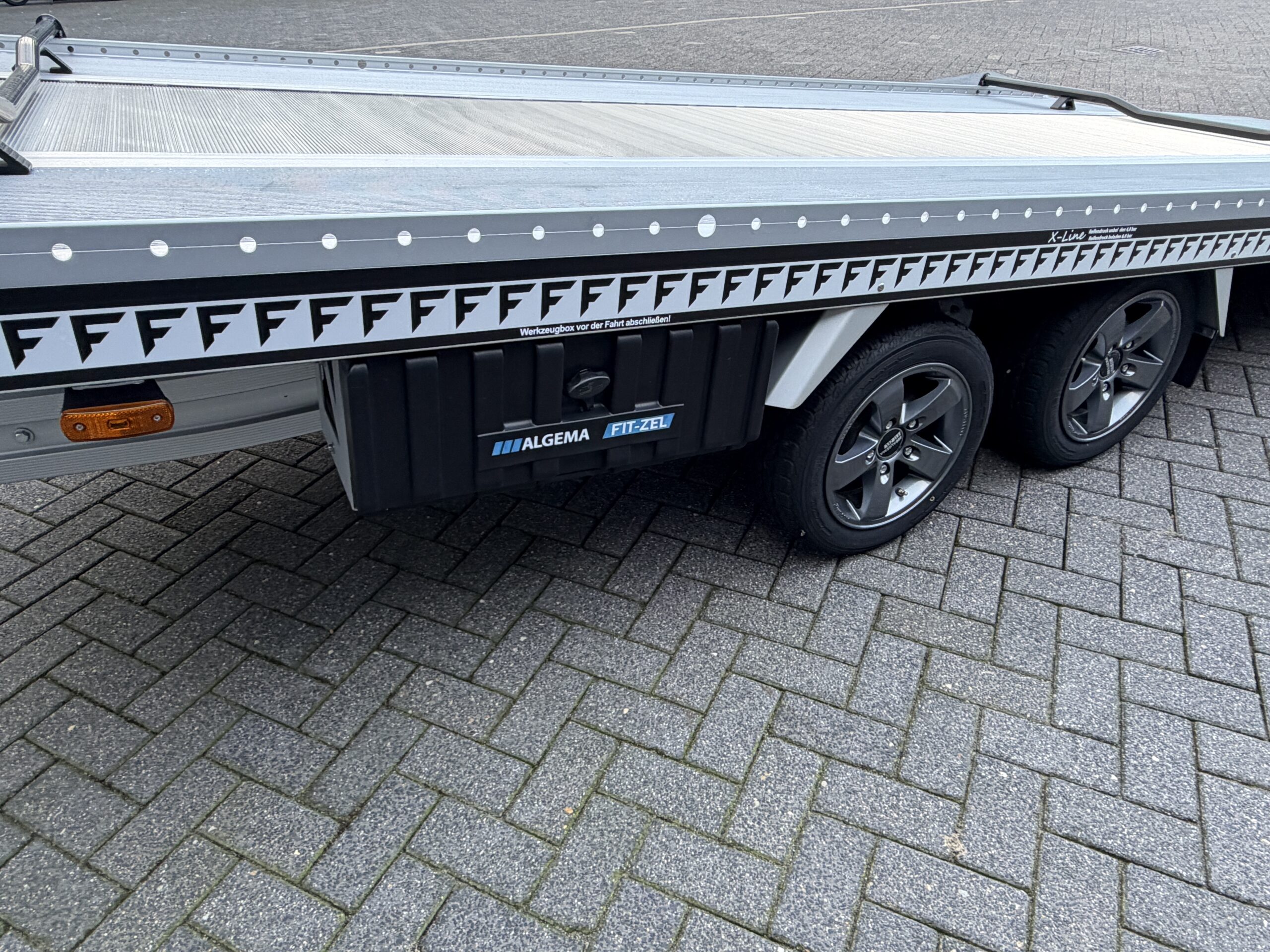 ALGEMA FIT-ZEL EURO-TRANS 35-21/48X doorlaad aanhangwagen voor Blitzlader 2 - Afbeelding 3