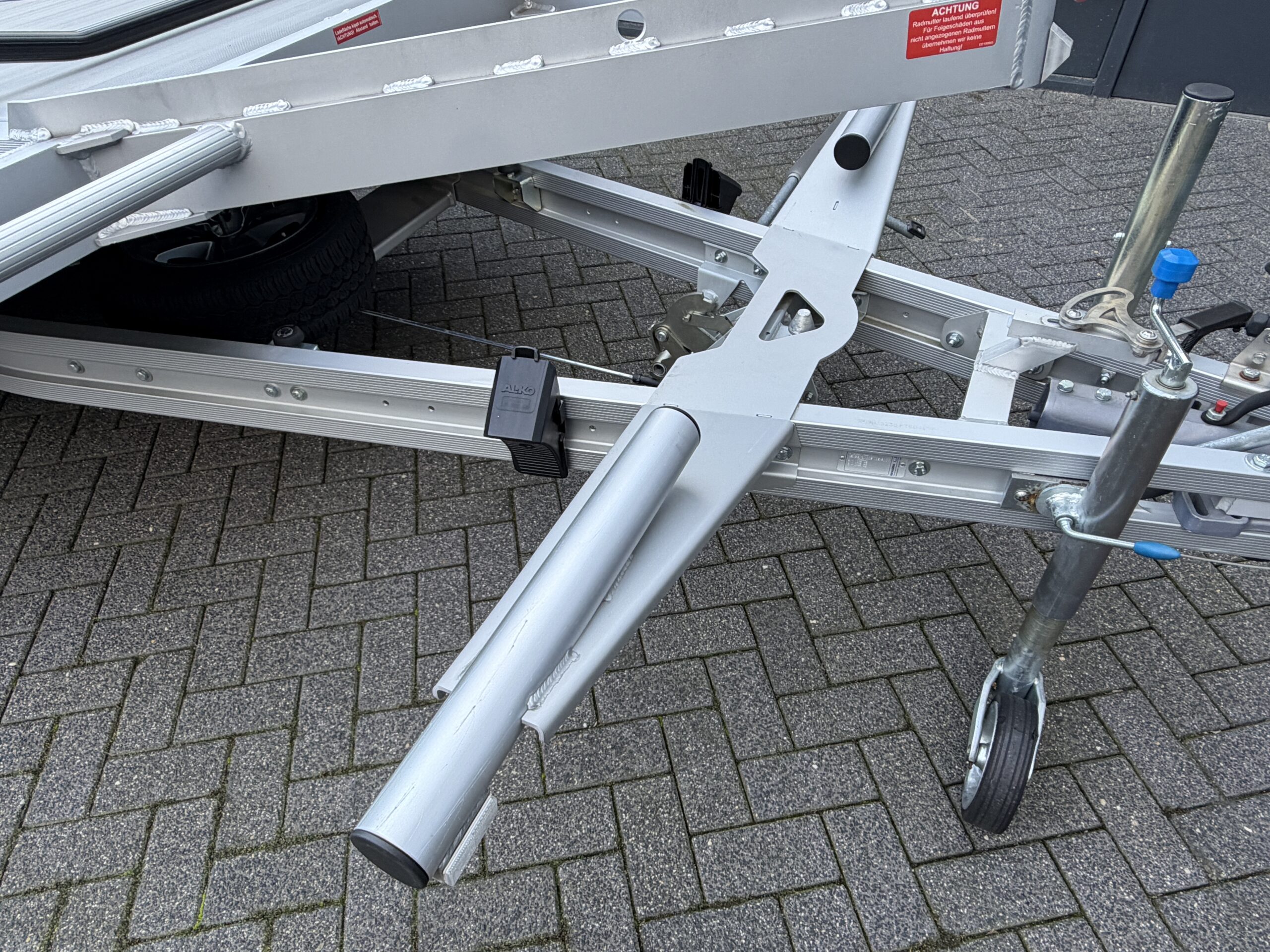 ALGEMA FIT-ZEL EURO-TRANS 35-21/48X doorlaad aanhangwagen voor Blitzlader 2 - Afbeelding 10